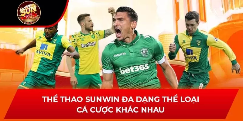 Thể thao Sunwin đa dạng thể loại cá cược khác nhau